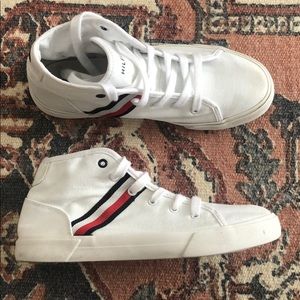 Tommy Hilfiger White High Top Sneakers